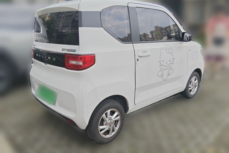 Used Wuling Hongguang MINIEV 2020 Enjoyment Model Lithium Iron Phosphate Rear Right 45 Deg