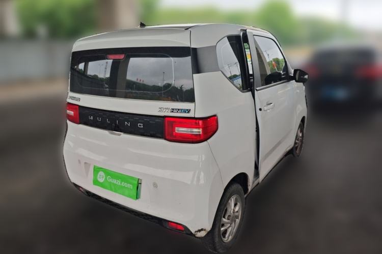 Used Wuling Hongguang MINIEV 2020 Enjoyment Model Lithium Iron Phosphate Rear Right 45 Deg
