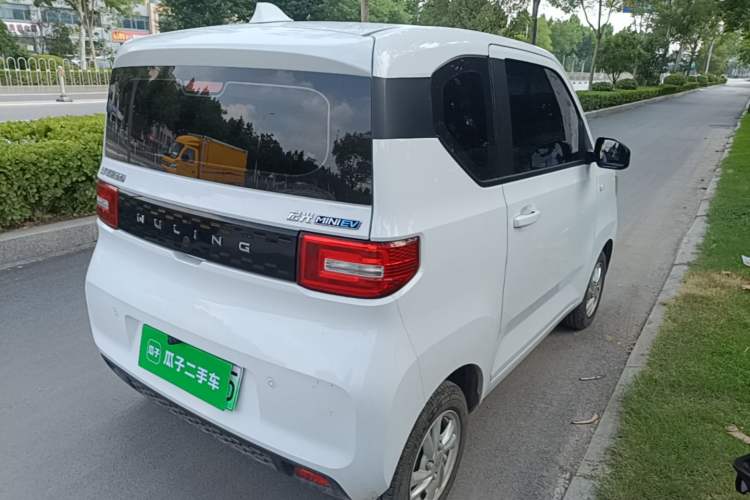 Used Wuling Hongguang MINIEV 2020 Enjoy Edition Lithium-Ion Battery Rear Right 45 Deg