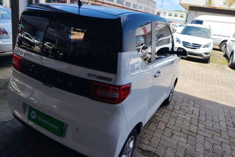 Used Wuling Hongguang MINIEV 2020 Enjoyment Model Lithium Iron Phosphate Rear Right 45 Deg