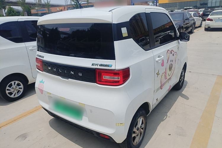 Used Wuling Hongguang MINIEV 2020 Freedom Version Lithium Iron Phosphate Rear Right 45 Deg