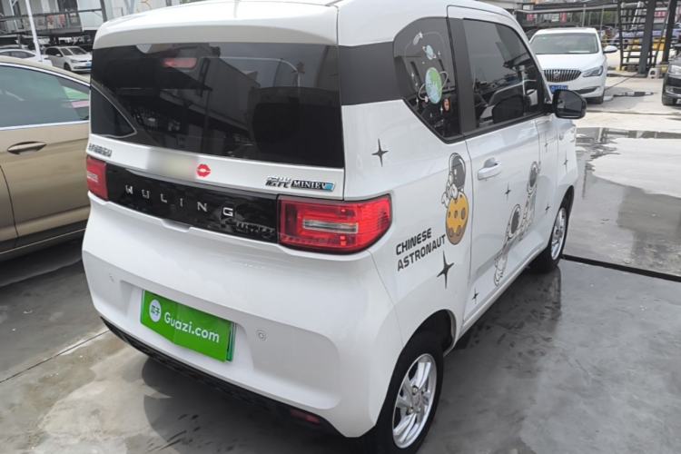 Used Wuling Hongguang MINIEV 2020 Freedom Version Lithium Iron Phosphate Rear Right 45 Deg