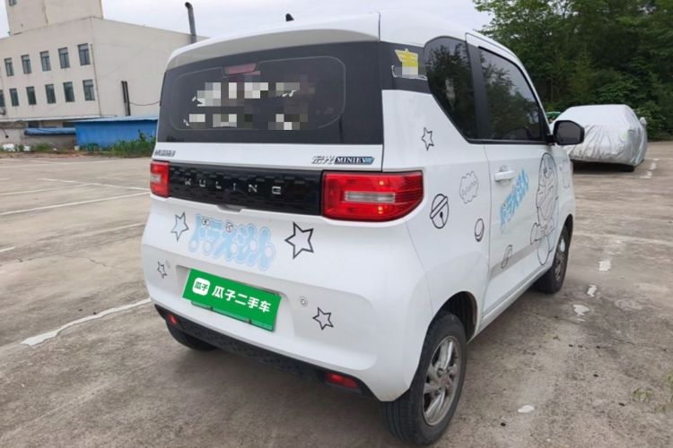 Used Wuling Hongguang MINIEV 2020 Freedom Version Lithium Iron Phosphate Rear Right 45 Deg