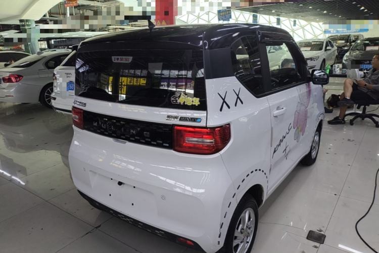 Used Wuling Hongguang MINIEV 2020 Enjoyment Model Lithium Iron Phosphate Rear Right 45 Deg