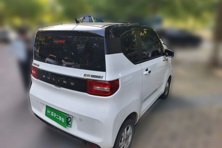 Used Wuling Hongguang MINIEV 2020 Enjoyment Model Lithium Iron Phosphate Rear Right 45 Deg