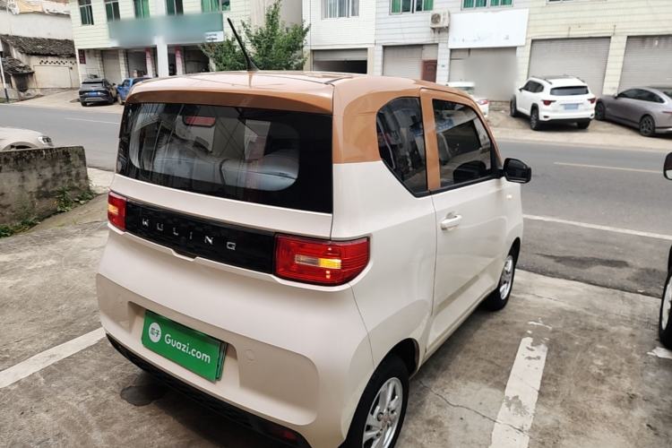 Used Wuling Hongguang MINIEV 2020 Enjoyment Model Lithium Iron Phosphate Rear Right 45 Deg
