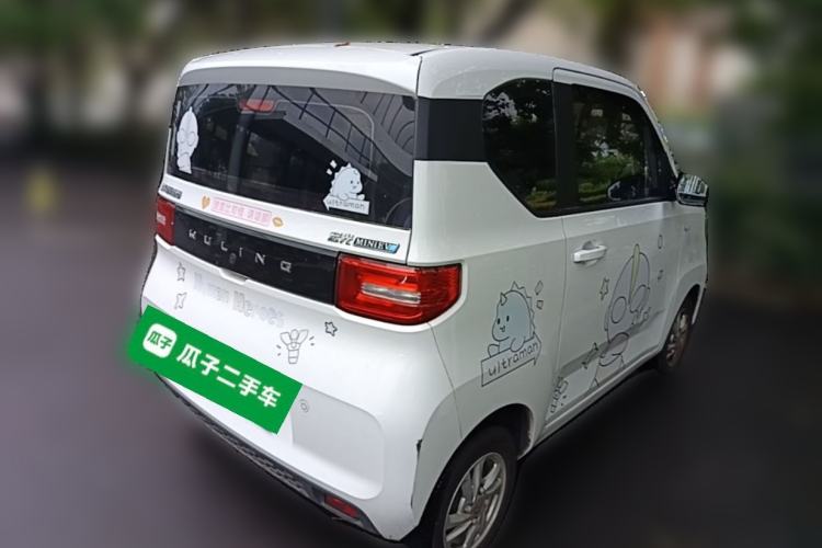 Used Wuling Hongguang MINIEV 2020 Zizai Version Lithium-NMC Rear Right 45 Deg
