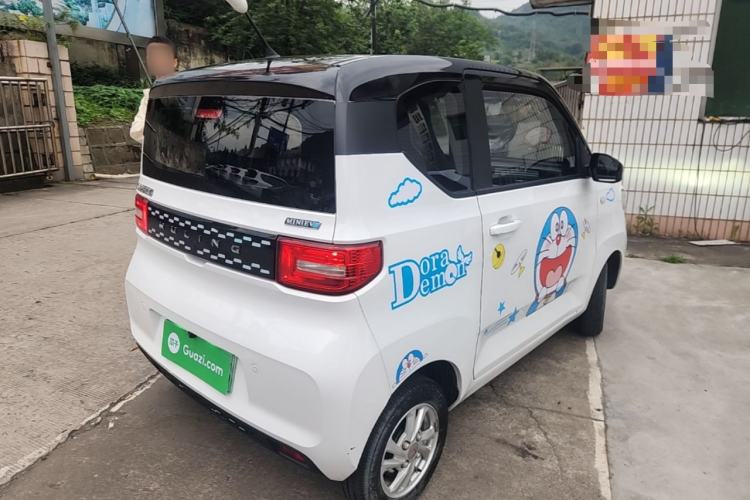 Used Wuling Hongguang MINIEV 2020 Enjoyment Model Lithium Iron Phosphate Rear Right 45 Deg