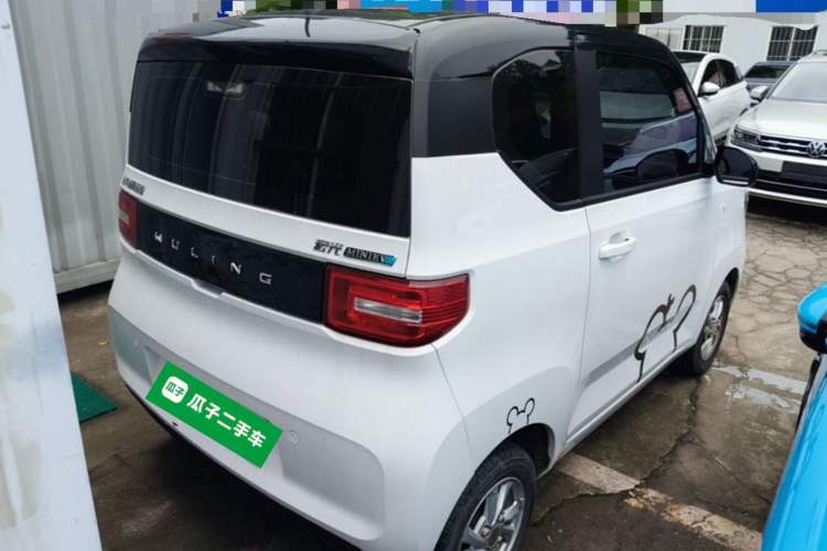 Used Wuling Hongguang MINIEV 2020 Enjoy Edition Lithium-Ion Battery Rear Right 45 Deg