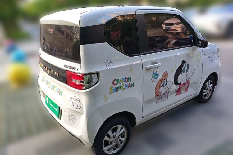 Used Wuling Hongguang MINIEV 2020 Enjoyment Model Lithium Iron Phosphate Rear Right 45 Deg