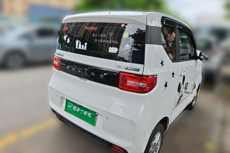Used Wuling Hongguang MINIEV 2020 Zizai Version Lithium-NMC Rear Right 45 Deg