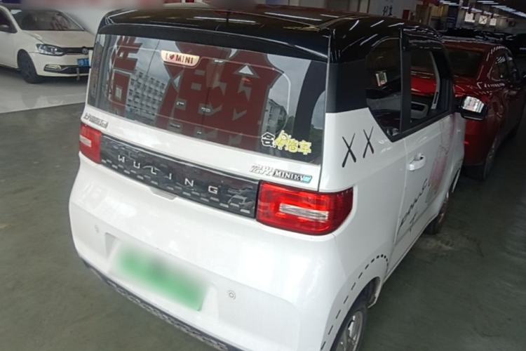 Used Wuling Hongguang MINIEV 2020 Enjoyment Model Lithium Iron Phosphate Rear Right 45 Deg