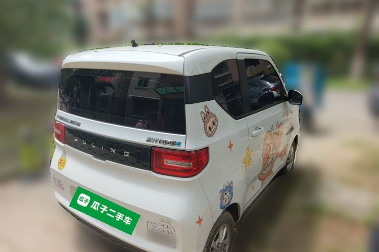 Used Wuling Hongguang MINIEV 2020 Enjoyment Model Lithium Iron Phosphate Rear Right 45 Deg