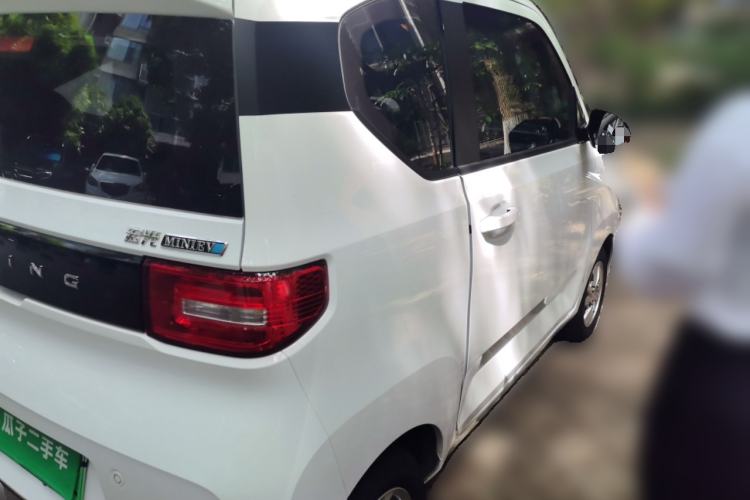 Used Wuling Hongguang MINIEV 2020 Enjoyment Model Lithium Iron Phosphate Rear Right 45 Deg