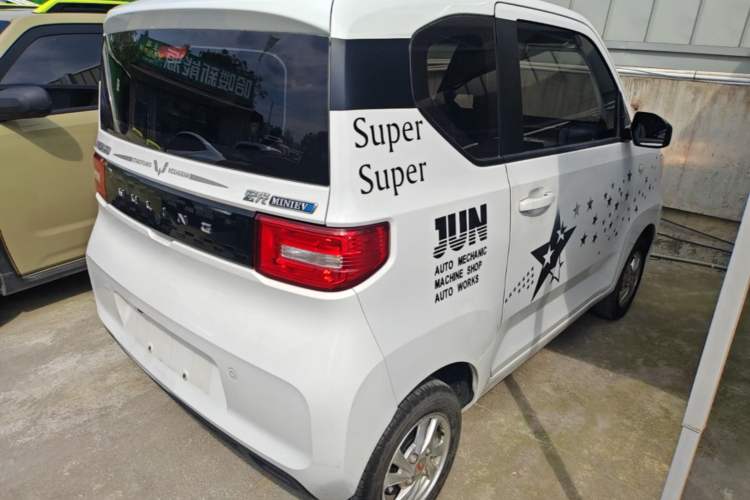Used Wuling Hongguang MINIEV 2020 Freedom Version Lithium Iron Phosphate Rear Right 45 Deg