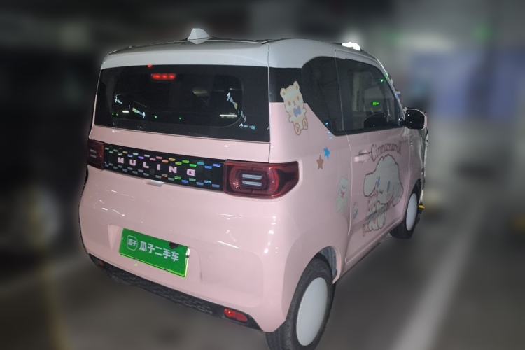 Used Wuling Hongguang MINIEV 2020 Enjoyment Model Lithium Iron Phosphate Rear Right 45 Deg