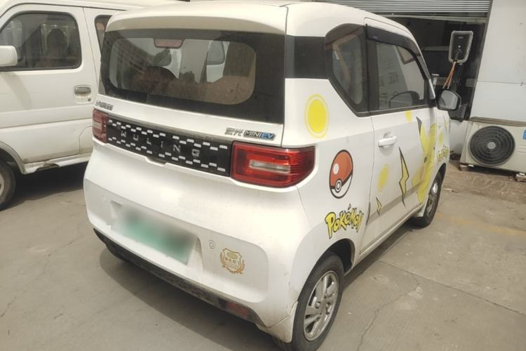 Used Wuling Hongguang MINIEV 2020 Zizai Version Lithium-NMC Rear Right 45 Deg