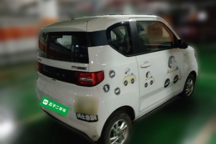 Used Wuling Hongguang MINIEV 2020 Freedom Version Lithium Iron Phosphate Rear Right 45 Deg