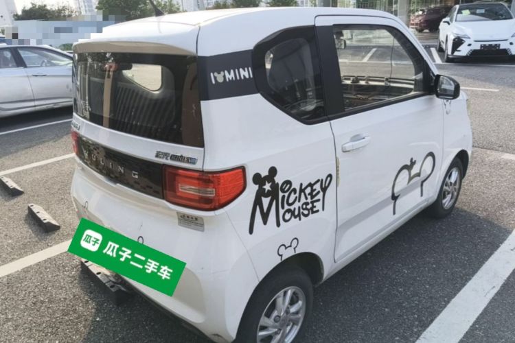 Used Wuling Hongguang MINIEV 2020 Freedom Version Lithium Iron Phosphate Rear Right 45 Deg