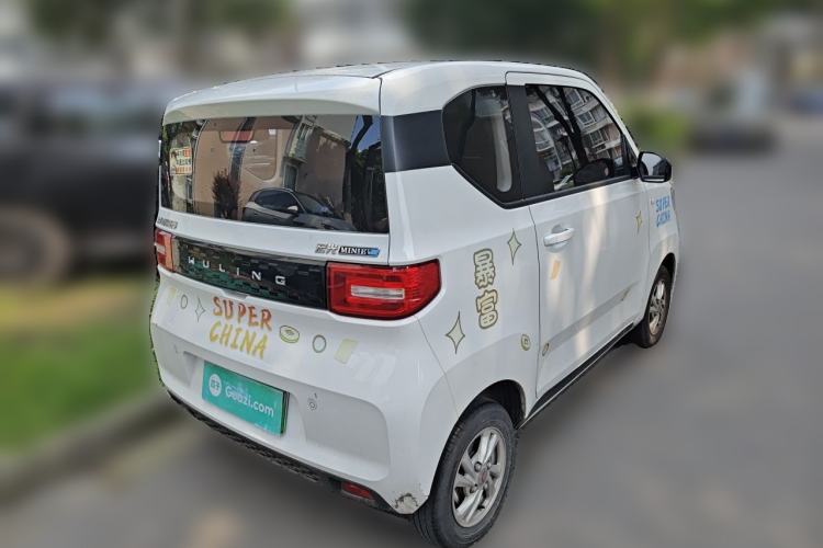 Used Wuling Hongguang MINIEV 2020 Freedom Version Lithium Iron Phosphate Rear Right 45 Deg