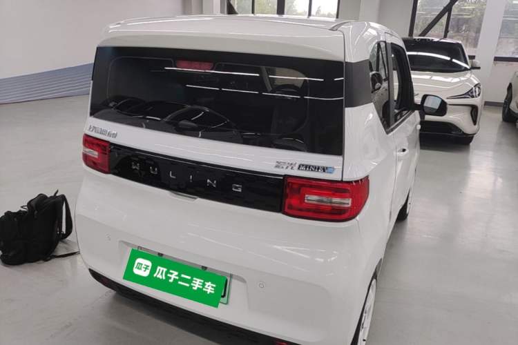 Used Wuling Hongguang MINIEV 2020 Enjoyment Model Lithium Iron Phosphate Rear Right 45 Deg