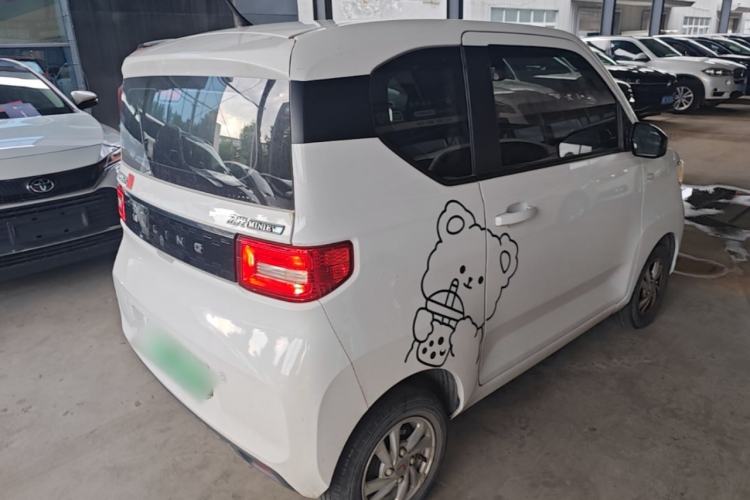 Used Wuling Hongguang MINIEV 2020 Freedom Version Lithium Iron Phosphate Rear Right 45 Deg