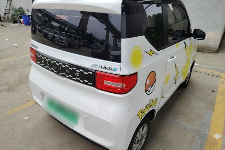 Used Wuling Hongguang MINIEV 2020 Freedom Version Lithium Iron Phosphate Rear Right 45 Deg