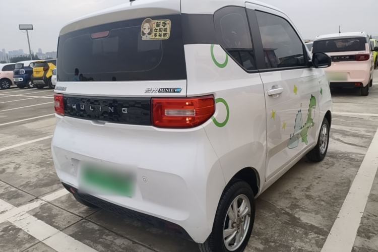 Used Wuling Hongguang MINIEV 2020 Enjoyment Model Lithium Iron Phosphate Rear Right 45 Deg