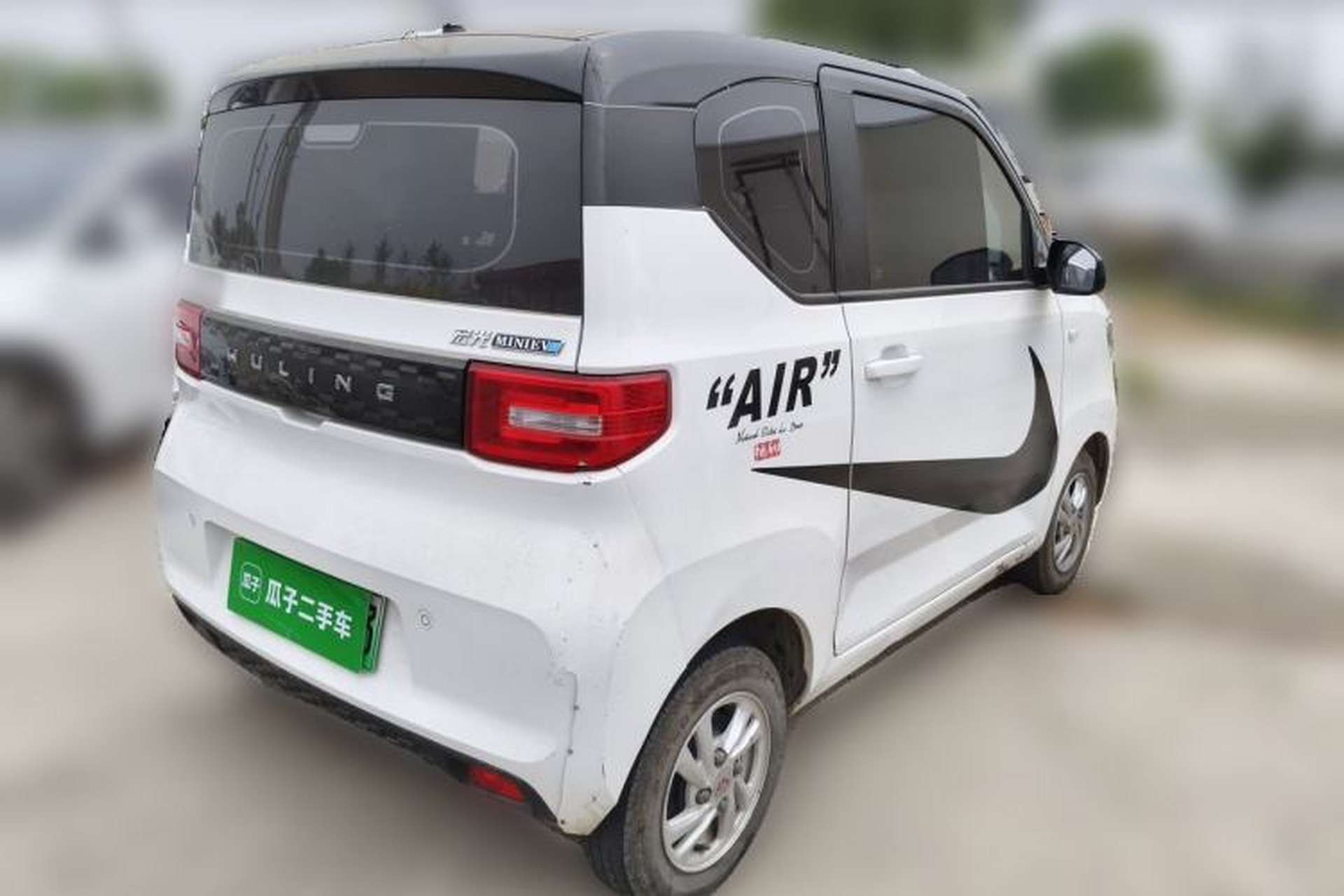Used Wuling Hongguang MINIEV 2020 Enjoyment Model Lithium Iron Phosphate Rear Right 45 Deg
