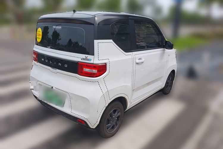 Used Wuling Hongguang MINIEV 2020 Enjoyment Model Lithium Iron Phosphate Rear Right 45 Deg