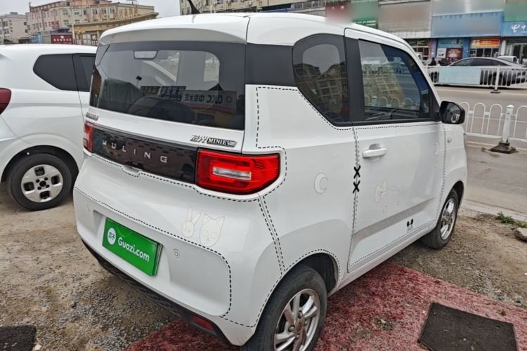 Used Wuling Hongguang MINIEV 2020 Zizai Version Lithium-NMC Rear Right 45 Deg