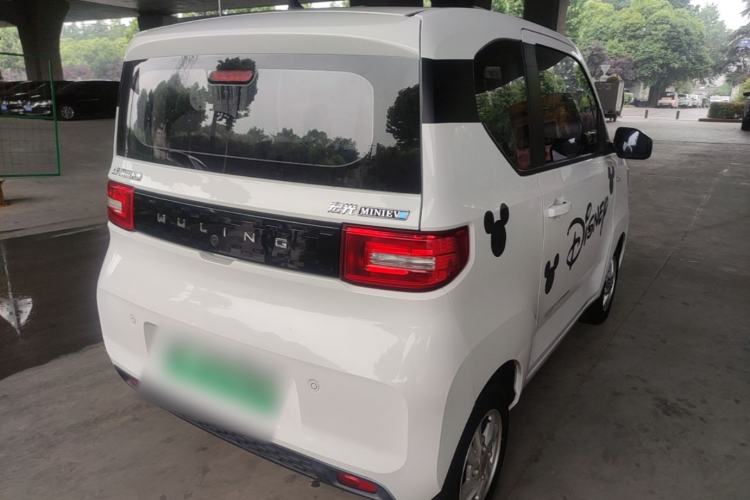 Used Wuling Hongguang MINIEV 2020 Enjoyment Model Lithium Iron Phosphate Rear Right 45 Deg