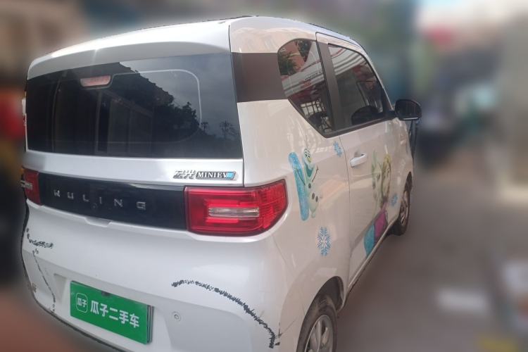 Used Wuling Hongguang MINIEV 2020 Enjoyment Model Lithium Iron Phosphate Rear Right 45 Deg