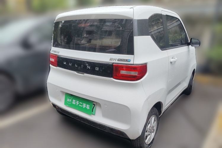 Used Wuling Hongguang MINIEV 2020 Enjoyment Model Lithium Iron Phosphate Rear Right 45 Deg