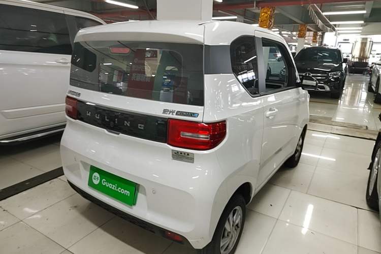 Used Wuling Hongguang MINIEV 2020 Freedom Version Lithium Iron Phosphate Rear Right 45 Deg