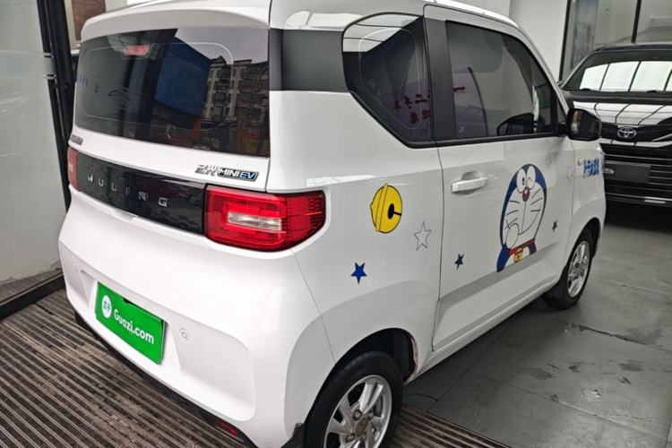 Used Wuling Hongguang MINIEV 2020 Enjoyment Model Lithium Iron Phosphate Rear Right 45 Deg