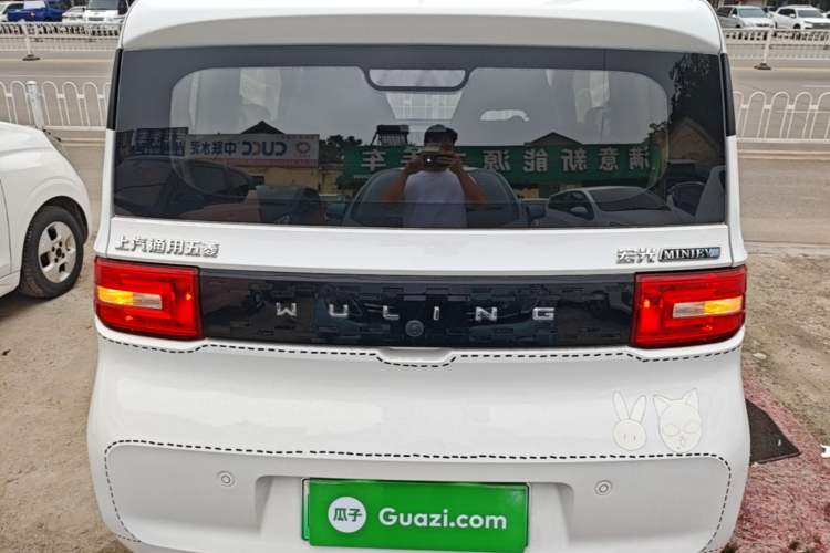 Used Wuling Hongguang MINIEV 2020 Zizai Version Lithium-NMC Rear