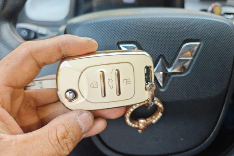 Used Wuling Hongguang MINIEV 2020 Zizai Version Lithium-NMC Vehicle Key