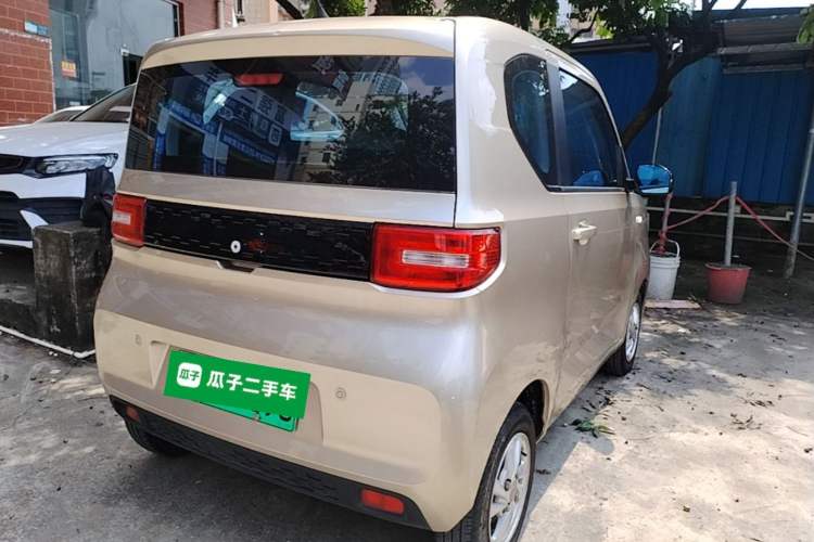 Used Wuling Hongguang MINIEV 2020 Enjoyment Model Lithium Iron Phosphate Rear Right 45 Deg