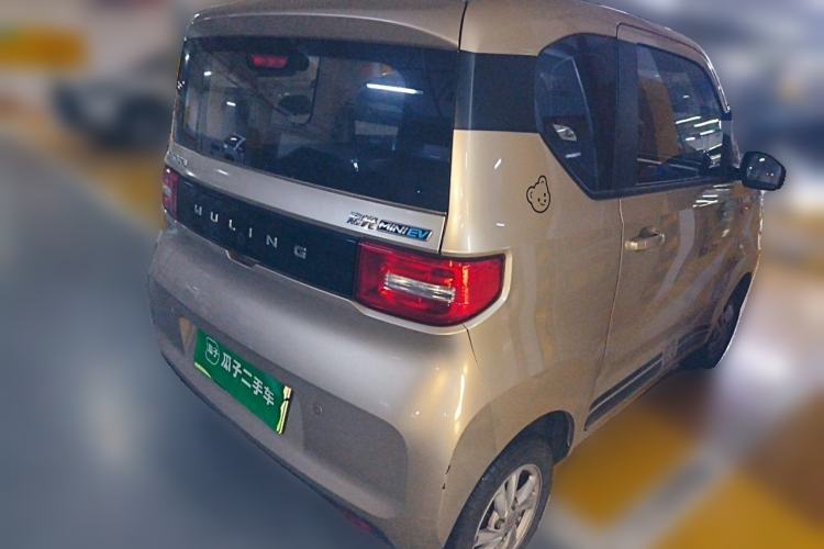 Used Wuling Hongguang MINIEV 2020 Enjoyment Model Lithium Iron Phosphate Rear Right 45 Deg