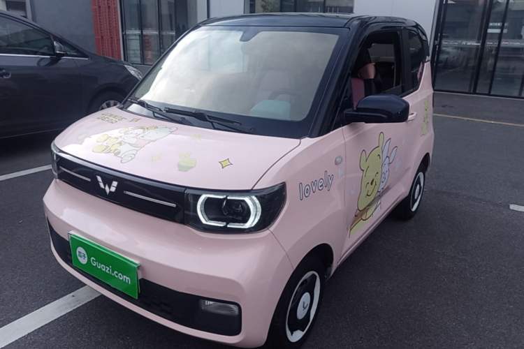 Used Wuling Hongguang MINIEV 2021 Macaron Premium Model – Lithium Iron Phosphate Guazi used car, China used car export, Used car for sale, Used Wuling cars, Cheapest cars for sale, Electric vehicle, New energy car