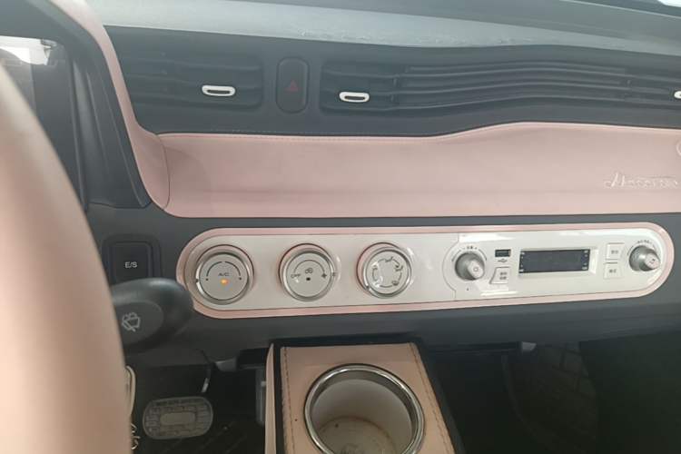 Used Wuling Hongguang MINIEV 2021 Macaron Sandwich Model 170 km Lithium Iron Phosphate Audio And AC Panel