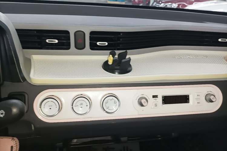 Used Wuling Hongguang MINIEV 2021 Macaron Sandwich Model 120 km Lithium NMC Audio And AC Panel