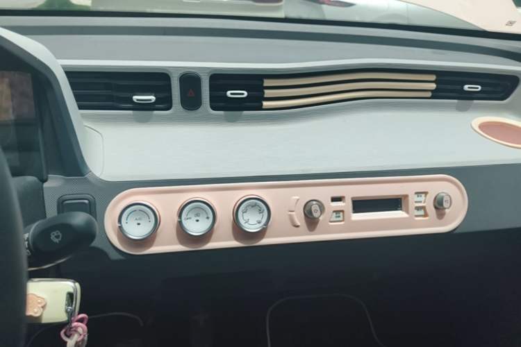 Used Wuling Hongguang MINIEV 2021 Macaron Fashion Model Lithium Iron Phosphate Audio And AC Panel