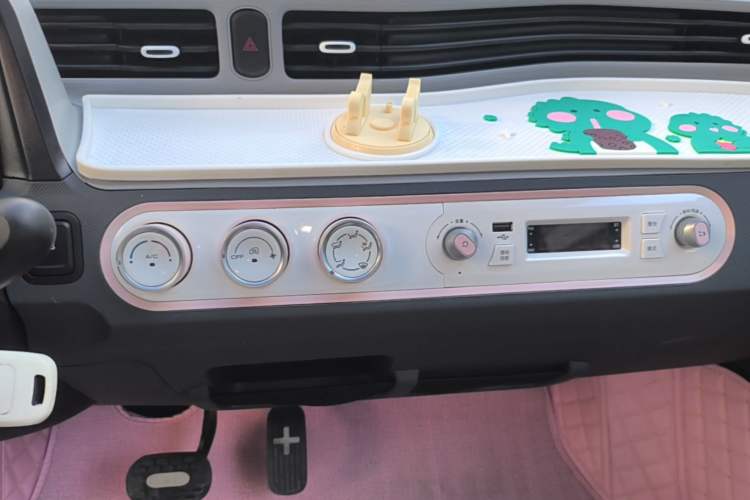 Used Wuling Hongguang MINIEV 2021 Macaron Fashion Model Lithium Iron Phosphate Audio And AC Panel