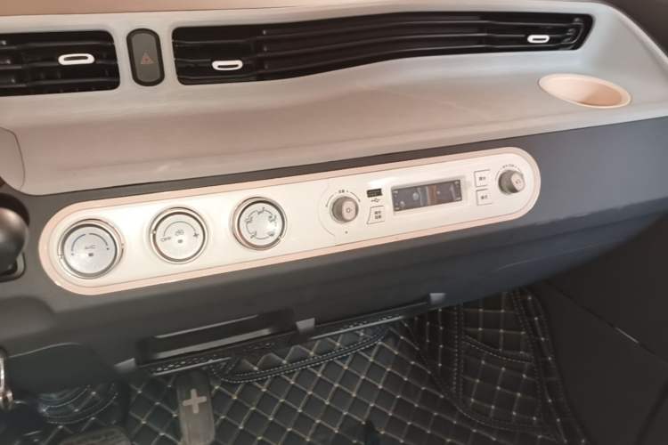 Used Wuling Hongguang MINIEV 2021 Macaron Fashion Edition Lithium-Ion Battery Audio And AC Panel