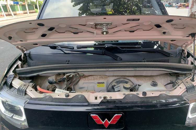 Used Wuling Hongguang MINIEV 2021 Macaron Premium Model – Lithium Iron Phosphate Engine Bay