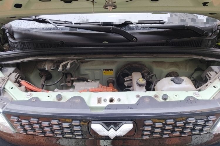 Used Wuling Hongguang MINIEV 2021 Macaron Premium Model – Lithium-NMC Engine Bay