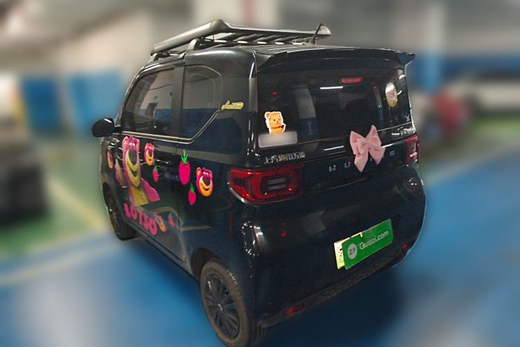 Used Wuling Hongguang MINIEV 2021 Macaron Premium Model – Lithium Iron Phosphate Rear Left 45 Deg