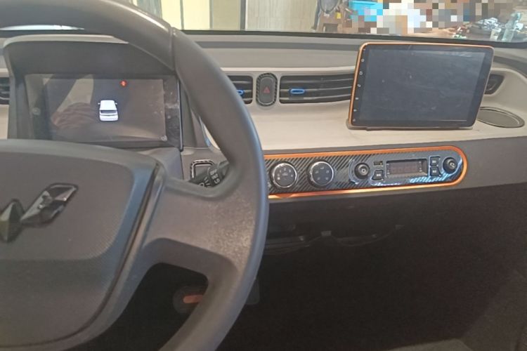 Used Wuling Hongguang MINIEV 2021 Macaron Fashion Edition Lithium-Ion Battery Audio And AC Panel